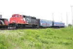 CN 9626 GP 40-2W with CN TEST Train